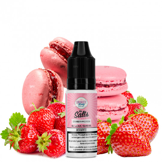 Strawberry Macaroon - Nicotinsalt - Dinner Lady | 10ml