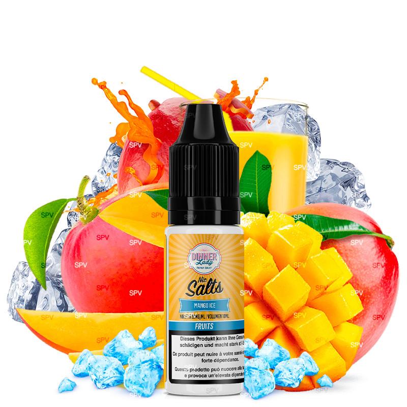 Mango Ice - Sels de nicotine - Dinner Lady | 10 ml