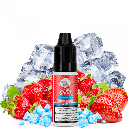 Strawberry Ice - Sels de nicotine - Dinner Lady | 10ml