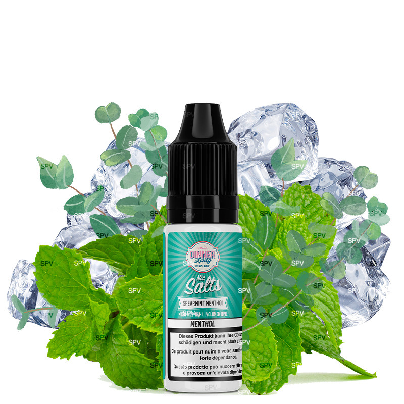 Spearmint Menthol - Nicotine Salts - Dinner Lady | 10 ml