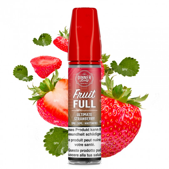 Ultimate Strawberry - Fruit Full by Dinner Lady | 50 ml in 60 ml