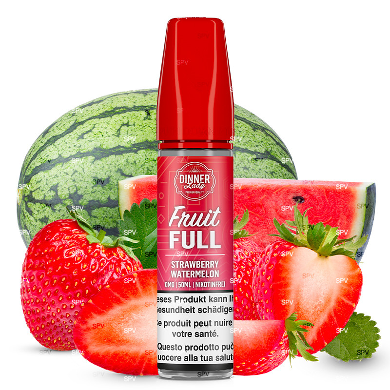 Strawberry Watermelon - Fruit Full by Dinner Lady | 50 ml in 60 ml