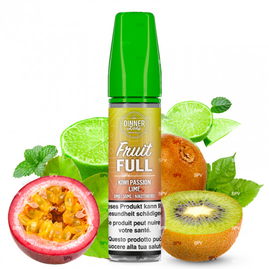 Kiwi Passion Lime - Fruit Full by Dinner Lady | 50 ml in 60 ml