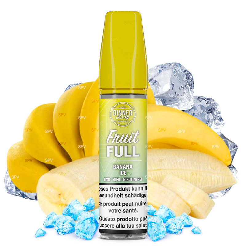 Banana Ice - Fruit Full by Dinner Lady | 50 ml in 60 ml
