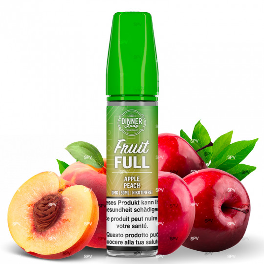 Apple Peach - Fruit Full by Dinner Lady | 50 ml in 60 ml