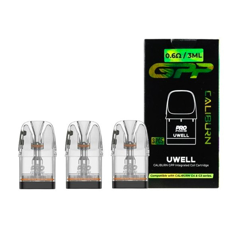 Cartridges Caliburn GPP G3/G4 - Uwell | x3 Pack