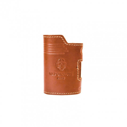 CLEARANCE : Leather Case Le Blouson La Petite Box VB22 - Vaponaute - Light Brown