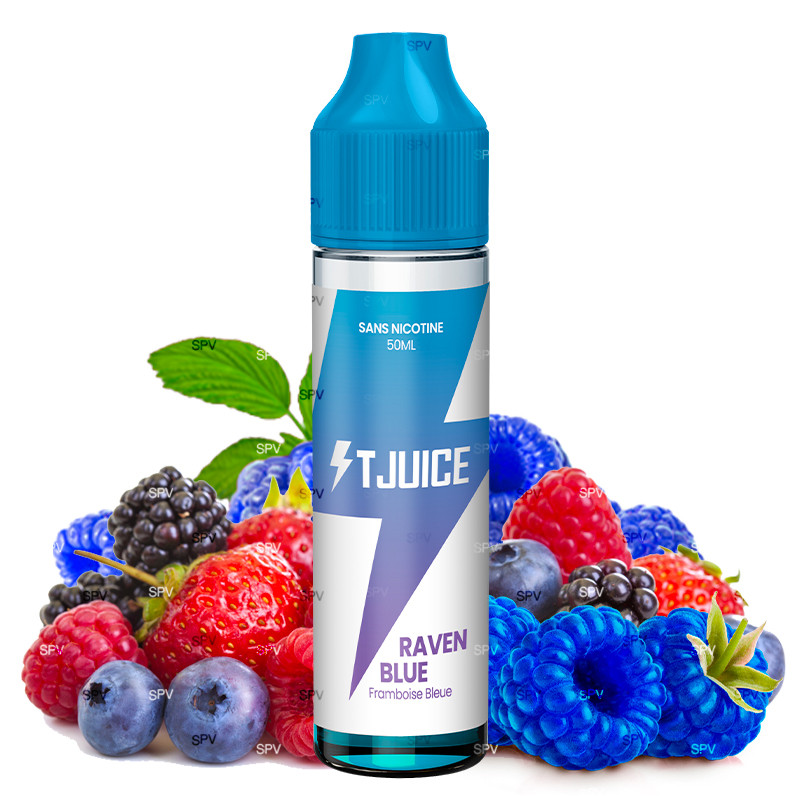 Raven Blue - T-Juice | 50 ml in 75 ml