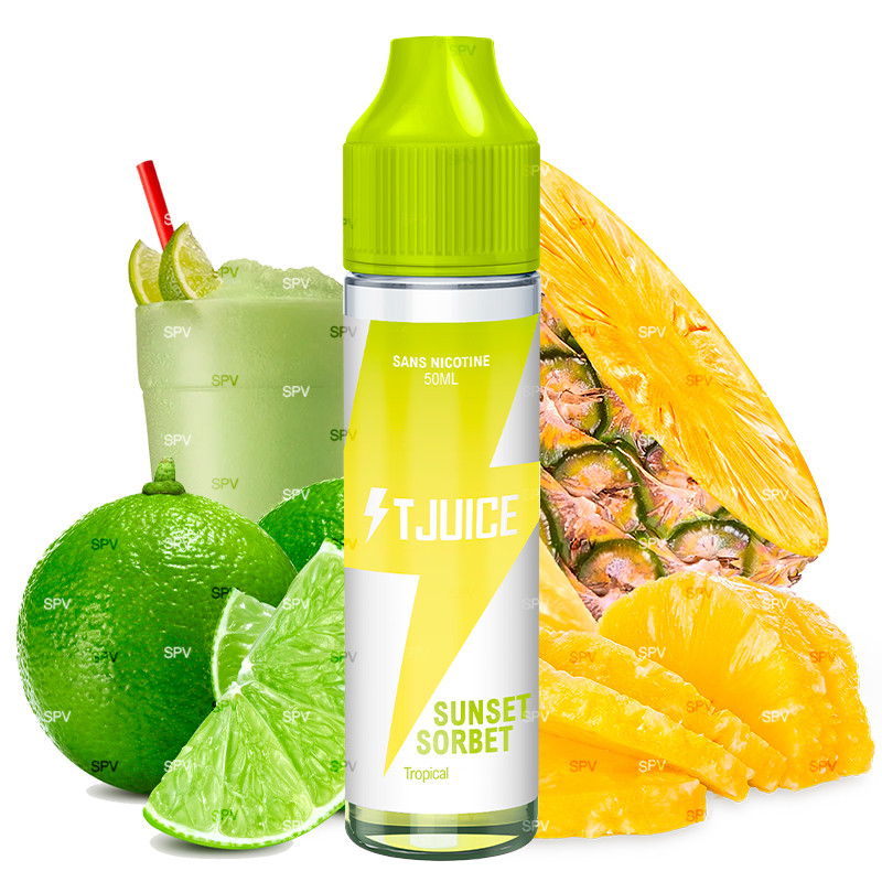 Sunset Sorbet - T-Juice | 50 ml in 75 ml