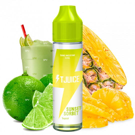 Sunset Sorbet - T-Juice | 50 ml in 75 ml