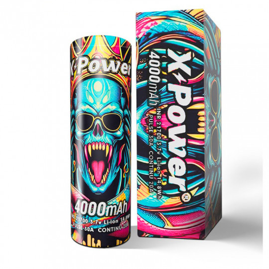 Accu 21700 - 4000mAh - X Power