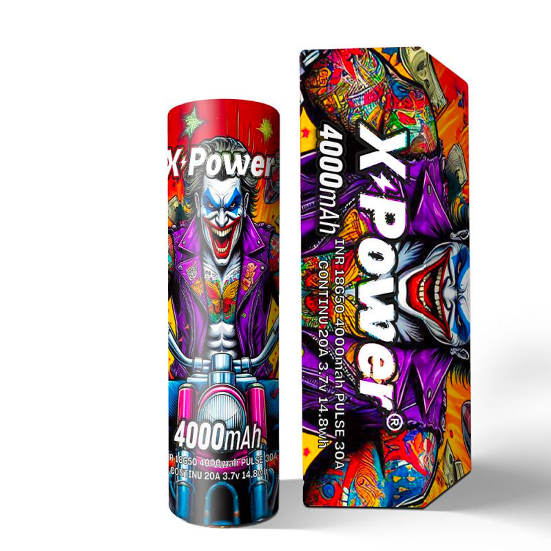 Accu 18650 - 4000mAh - X Power