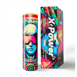 Accu 18650 - 2600mAh - X Power - Swiss ProVape