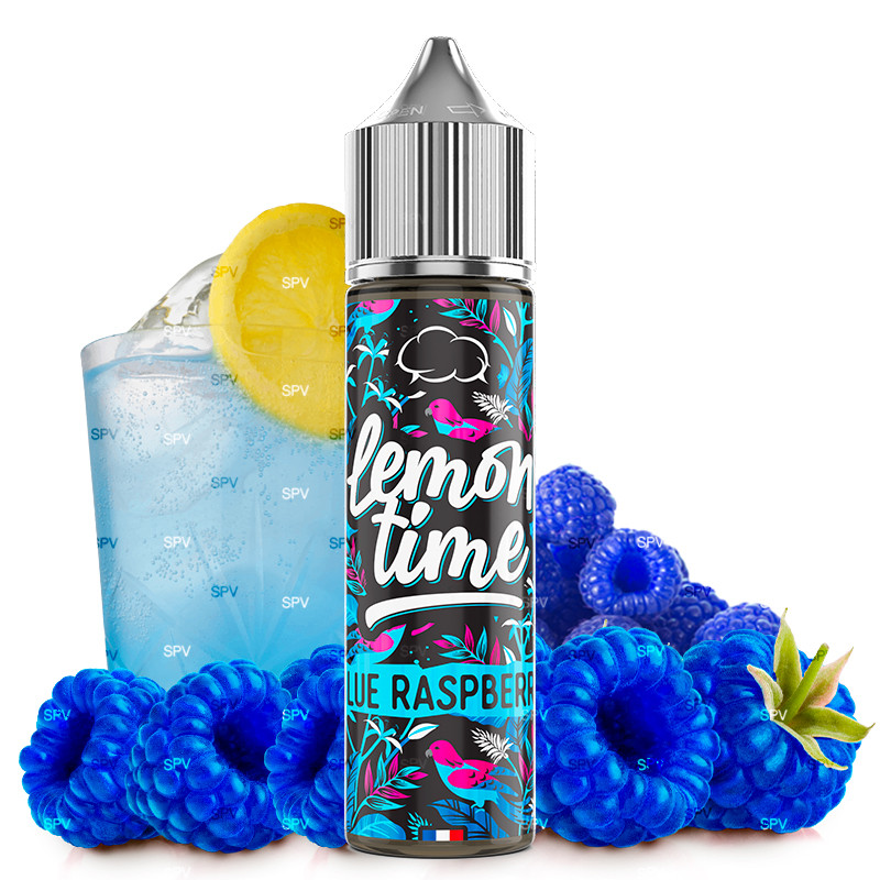 Blue Raspberry - Lemon'Time by Eliquid France | 50 ml in 70 ml