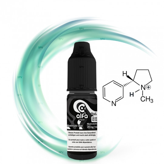 Booster Sels de Nicotine 20 mg/ml (50PG/50VG) - Alfaliquid | 10 ml