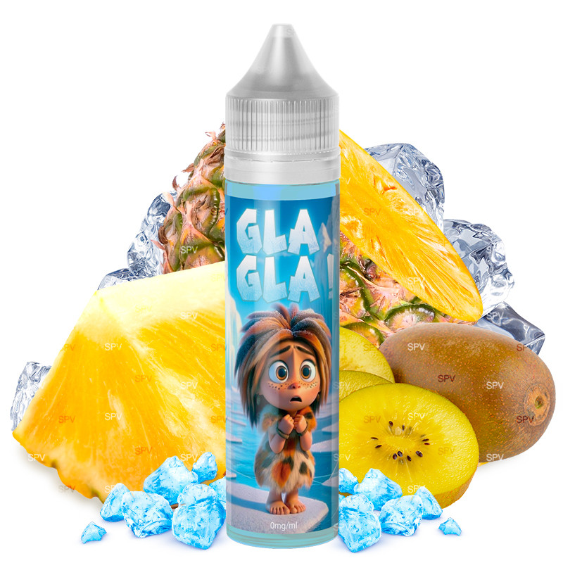 Ananas Kiwi Jaune - GlaGla by Liquidelab | 50 ml in 75 ml