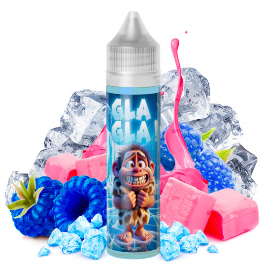 Goomy Blue Raspberry - GlaGla by Liquidelab | 50 ml in 75 ml