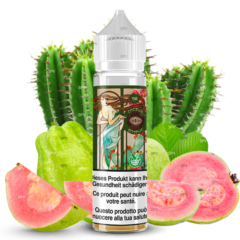 Cactus Guava E-Liquid - Shortfill Format - 1900 Edition by Curieux | 50ml