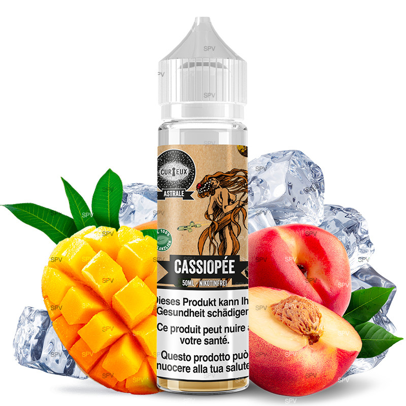 E-Liquid Cassiopée - Shortfill Format - Édition Astrale - Curieux | 50ml