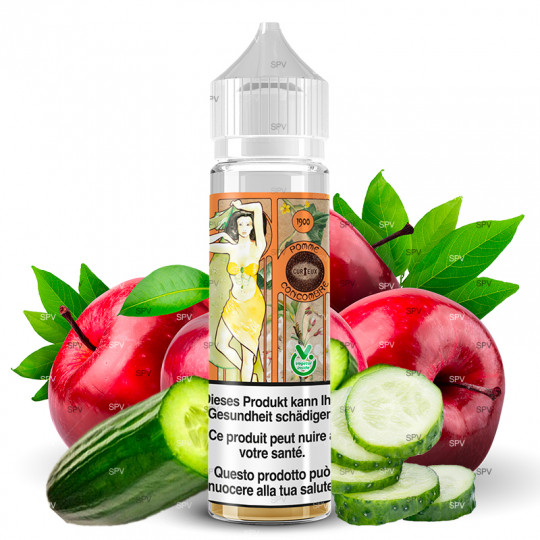 E-Liquid Pomme Concombre - Shortfill Format - Édition 1900 by Curieux | 50ml
