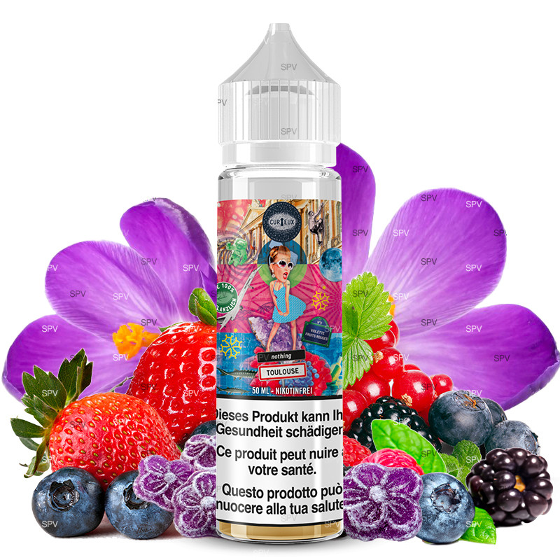 E-Liquid Nothing Toulouse - Édition Hexagone by Curieux | 50ml "Shortfill 70ml"