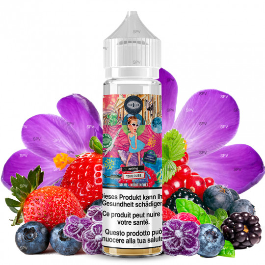 E-Liquide Nothing Toulouse - Édition Hexagone by Curieux | 50ml "Shortfill 70ml"