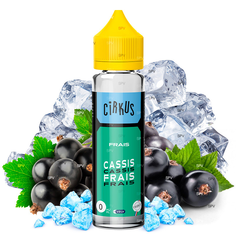 Cassis Frais - CirKus Authentic - VDLV | 50 ml in 70 ml