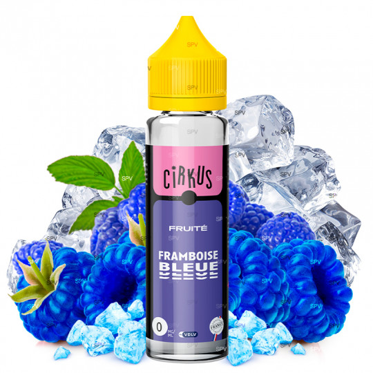 Blue Raspberry - Cirkus Authentic - VDLV | 50 ml in 70 ml