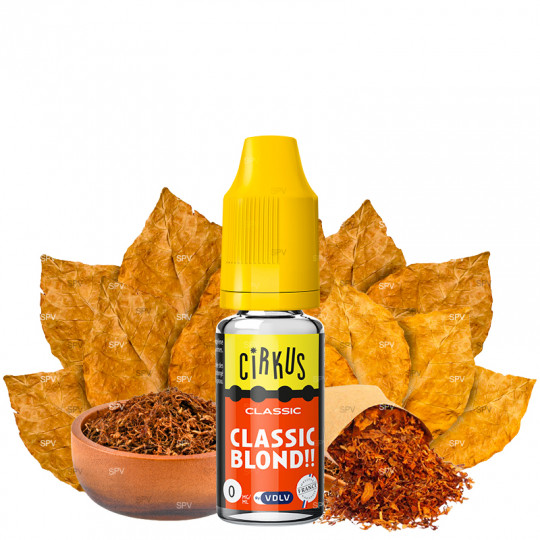 E-Liquide Classic Blond - Cirkus Authentic - VDLV | 10ml