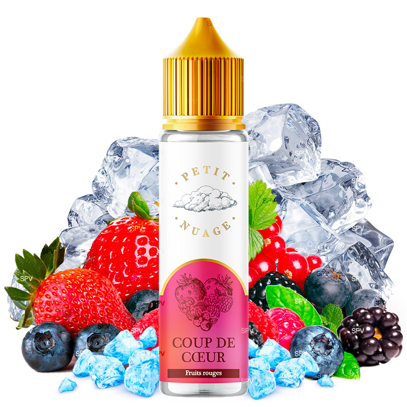 Coup de Coeur (Erdbeere, Himbeere, Brombeere & Cassis) - Petit Nuage | 50 ml in 70 ml