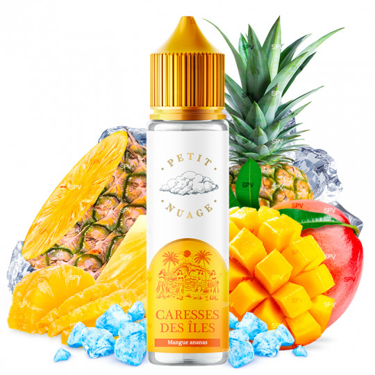 Caresses des îles (Ananas & Mango) - Petit Nuage | 50 ml in 70 ml