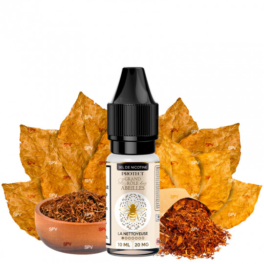 La Nettoyeuse - Sels de Nicotine - Le Grand Rôle des Abeilles by Protect | 10 ml