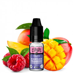 Concentré DIY 10 ml, goût mangue et framboise par Cirkus Authentic - Swiss ProVape