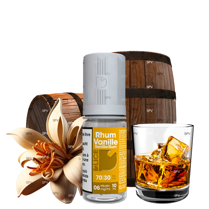 Rhum Vanille - D'lice | 10ml