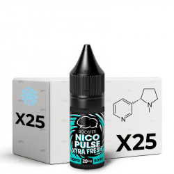 x25 Booster NicoSalt Xtra Fresh 20mg/ml (50%PG / 50%VG) - Eliquid France | 10ml - Swiss ProVape