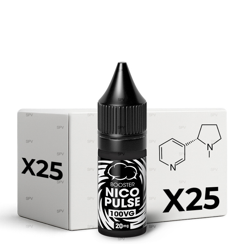 x25 Booster NicoPulse 20mg/ml (100%VG) - Eliquid France | 10ml