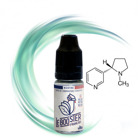 Pack x10 Booster nicotine 20mg "Le Booster Français" by VDLV (70%PG / 30%VG) | 10ml