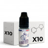 Pack x10 Booster nicotine 20mg "Le Booster Français" by VDLV (70%PG / 30%VG) | 10ml