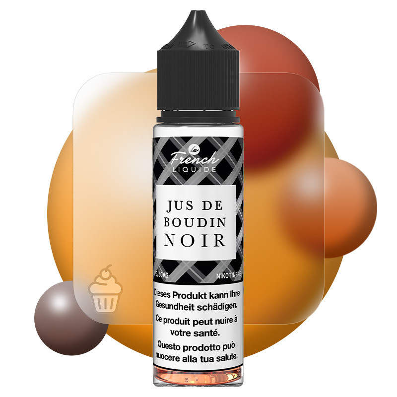 E-liquide Jus de Boudin Noir - Shortfill format - Le French Liquide | 50ml