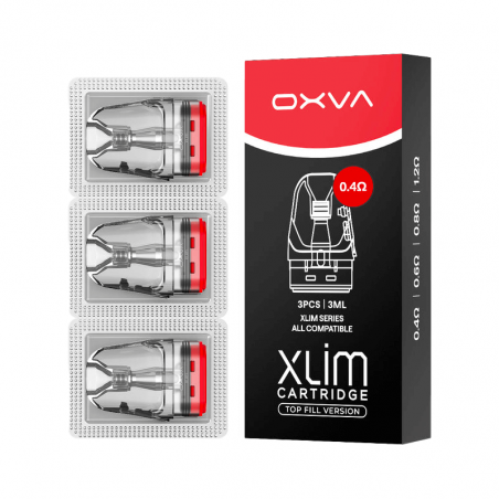 Cartouches Xlim Top Fill 3ml - OXVA | Pack x3