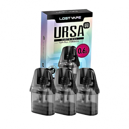 Kartuschen Ursa V3 - Lost Vape | 3er Pack