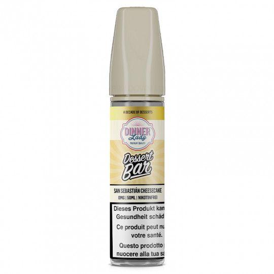 San Sebastian Cheesecake - Dessert Bar by Dinner Lady | 50 ml in 60 ml