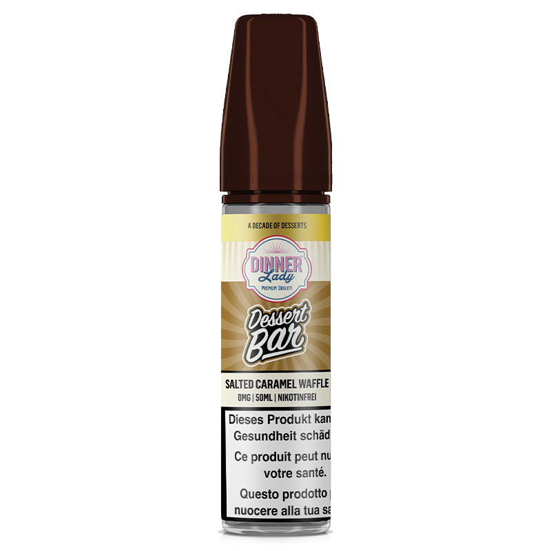 Salted Caramel Waffle - Dessert Bar by Dinner Lady | 50 ml in 60 ml