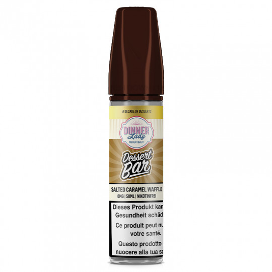Salted Caramel Waffle - Dessert Bar by Dinner Lady | 50 ml in 60 ml