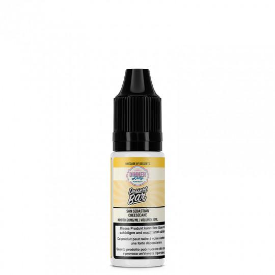 San Sebastian Cheesecake - Sels de nicotine - Dessert Bar by Dinner Lady | 10 ml