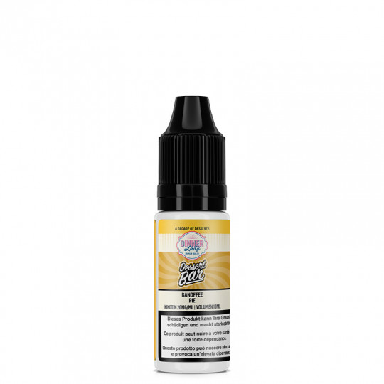 Banoffee Pie - Sels de nicotine - Dessert Bar by Dinner Lady | 10 ml