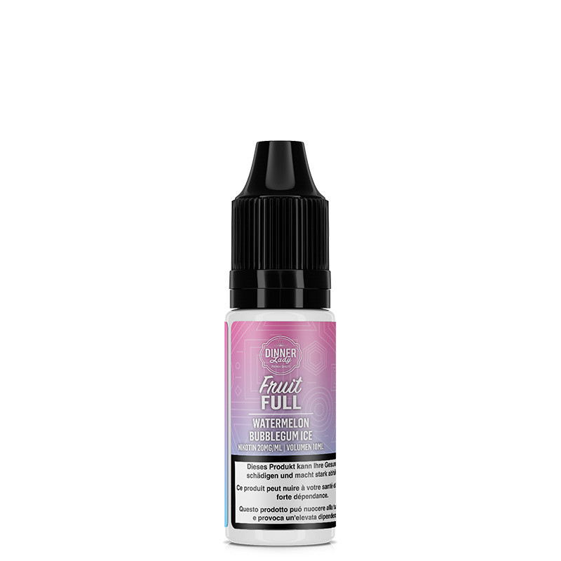 Watermelon Bubblegum Ice - Sels de nicotine - Fruit Full by Dinner Lady | 10 ml