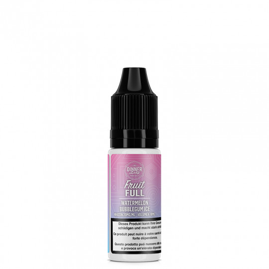 Watermelon Bubblegum Ice - Sels de nicotine - Fruit Full by Dinner Lady | 10 ml