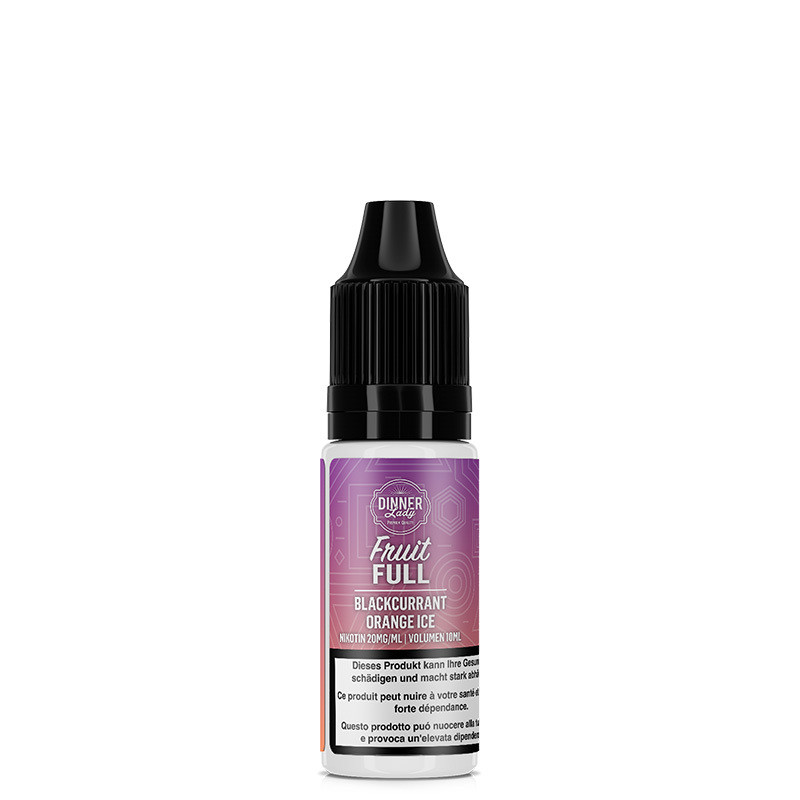 Blackcurrant Orange Ice - Sels de nicotine - Fruit Full by Dinner Lady | 10 ml