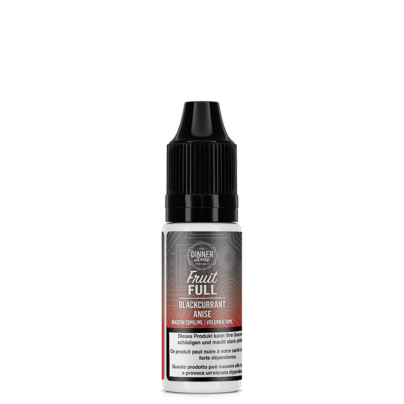 Blackcurrant Anise - Sels de nicotine - Fruit Full by Dinner Lady | 10 ml